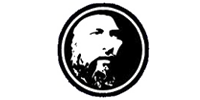 The Gabriel Dumont Institute Logo that features Gabriel Dumont in white shading against a black background.